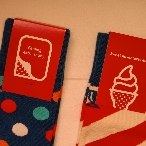 🆕Chic-Fil-A Socks Unisex Women's 8-11 ---2 Pairs - Picture 2 of 12